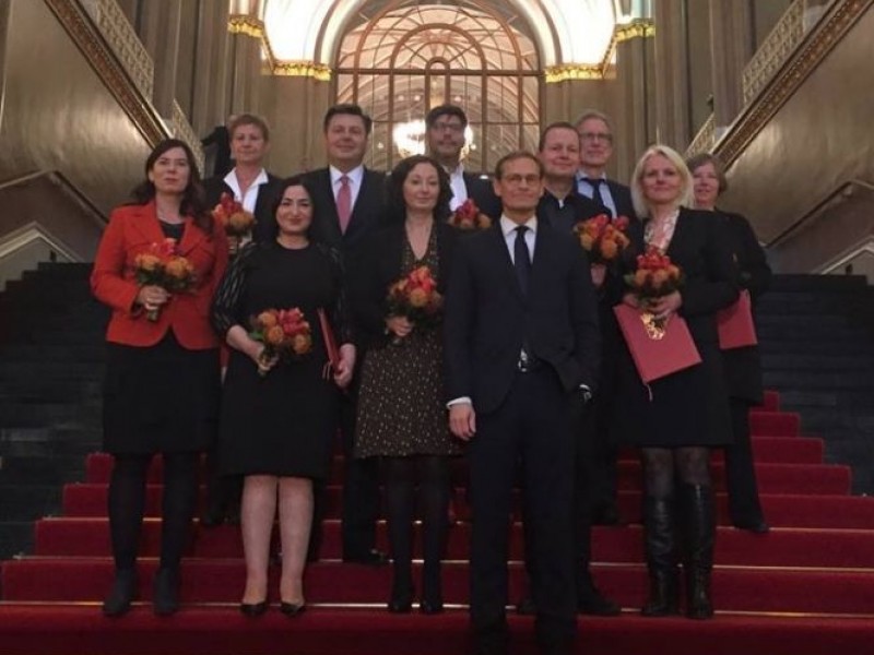 Neue und alte Gesichter - das Personaltableau der SPD im Berliner Senat